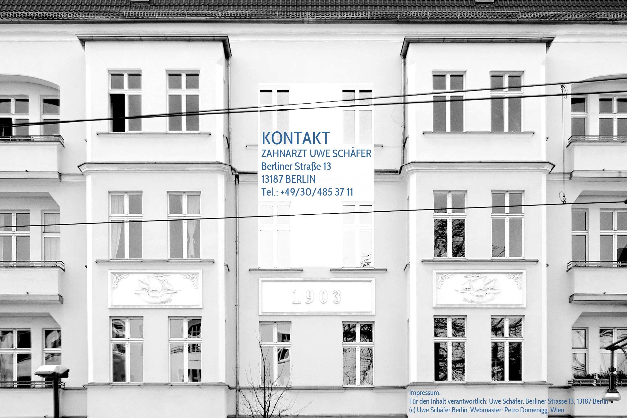 Zahnarztpraxis Bahnhof Berlin-Pankow - ZAHNARZT UWE SCHFER - Zahnbehandlungen - Berliner Strasse 13, 130187 - BERLIN